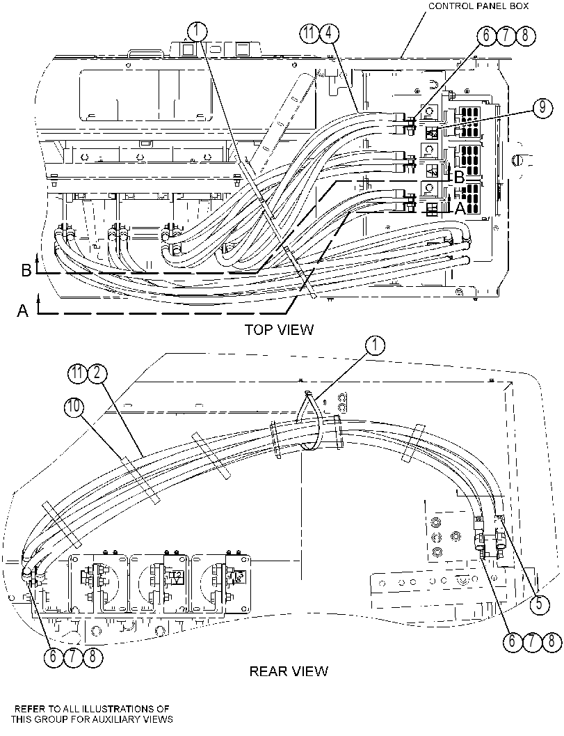 Подключение выводов генератора 4404494 CAT