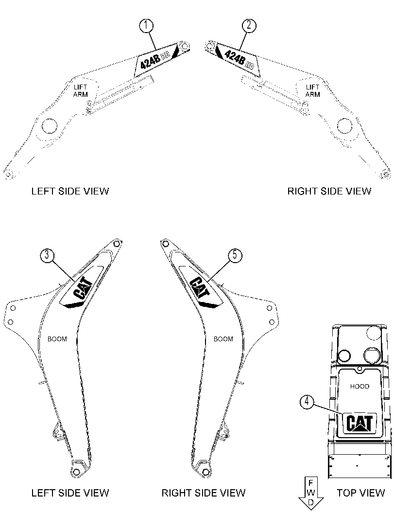 Плёнка 4440153 CAT