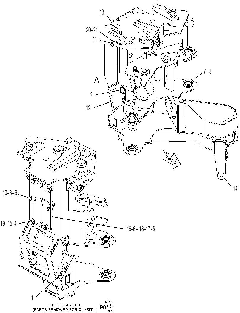FRAME GP-GRAPPLE 4502952 CAT
