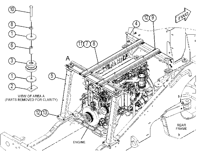 MOUNTING GP-CEM 3650360 CAT