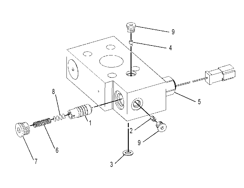MANIFOLD GP-HYDRAULIC 1866317 CAT