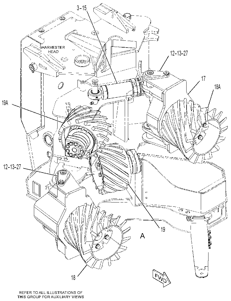 ROLLER GP-FEED 4502953 CAT