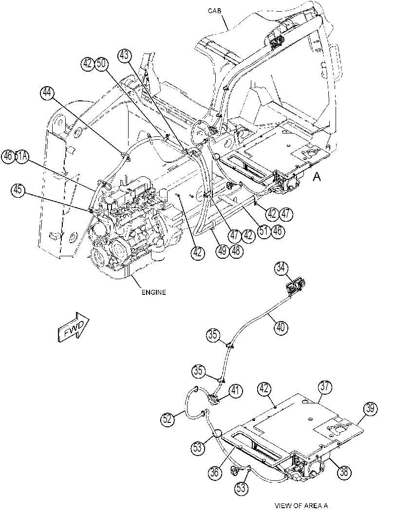 KIT-CAB HEATER & MOUNTING 3509034 CAT