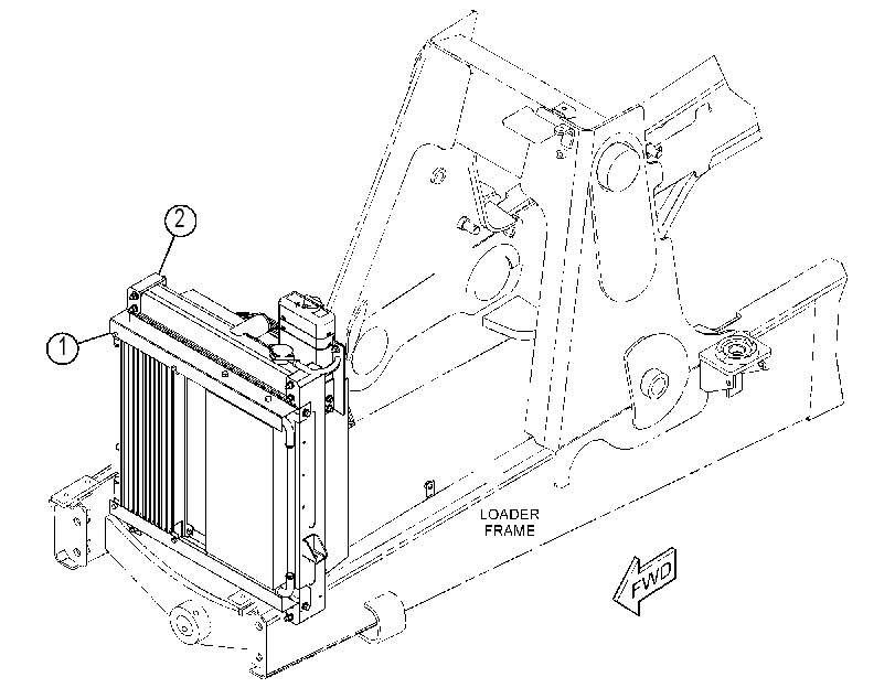 RADIATOR & OIL COOLER GP 4554313 CAT