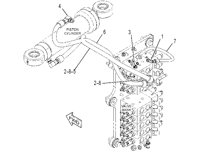 LINES GP-WORK TOOL 4501217 CAT