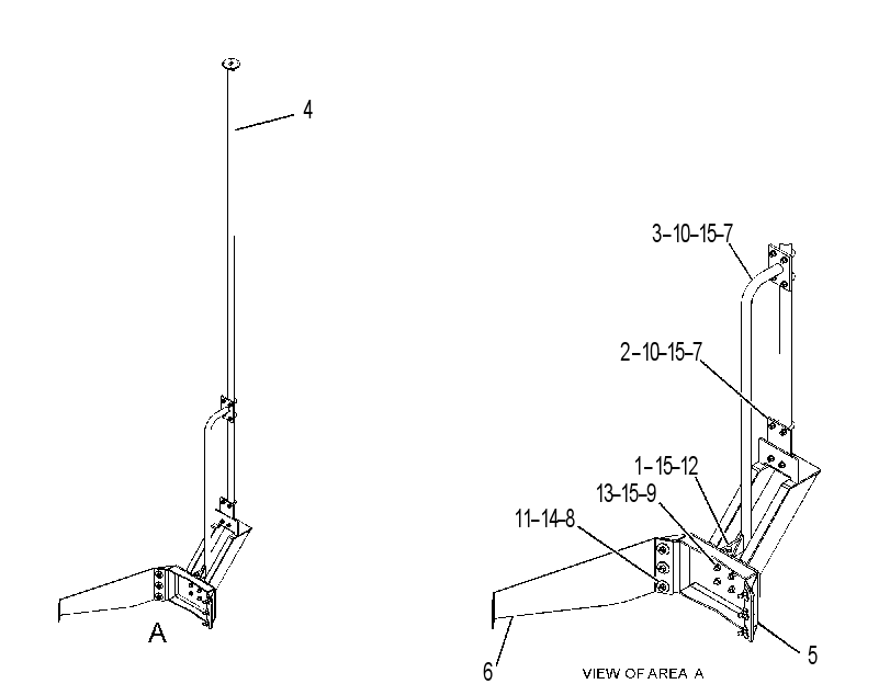 KIT-ANTENNA MOUNTING 4385504 CAT