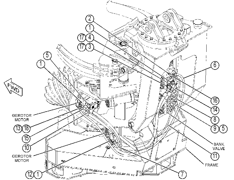 LINES GP-WORK TOOL 4501220 CAT