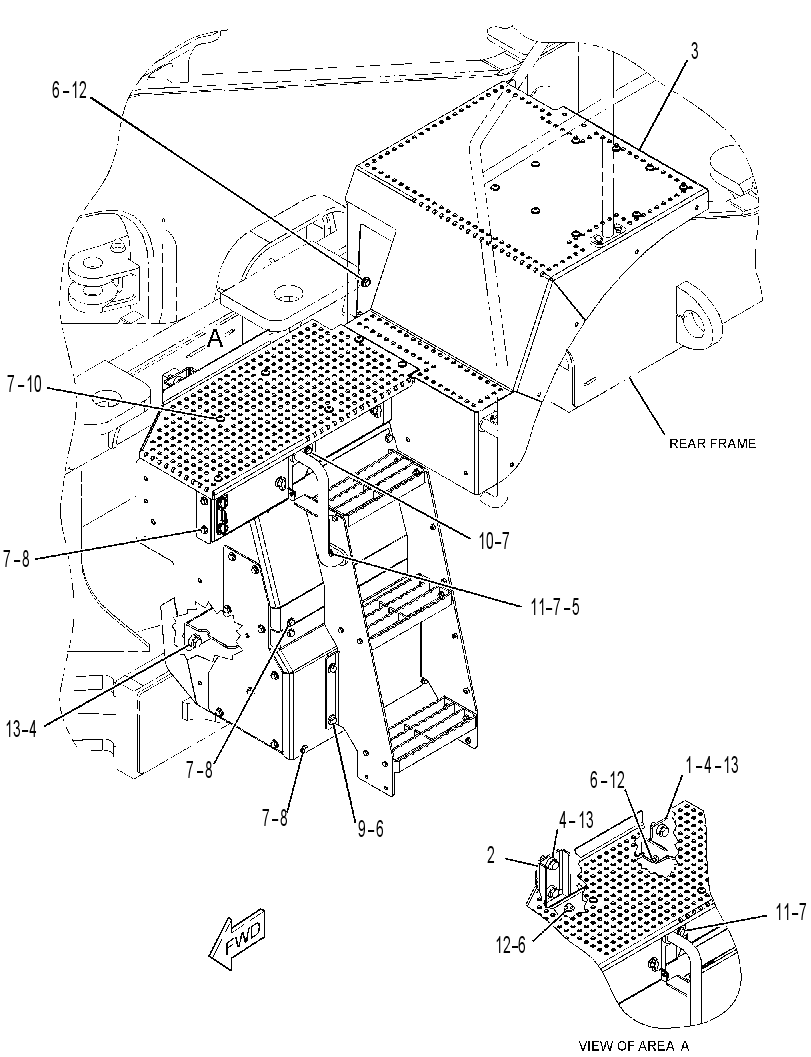 PLATFORM GP-SERVICE 3947494 CAT