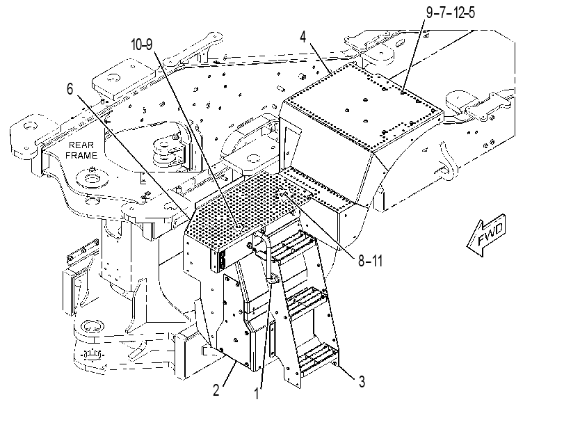 PLATFORM GP-SERVICE 3947495 CAT