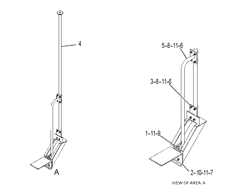 KIT-ANTENNA MOUNTING 4416518 CAT