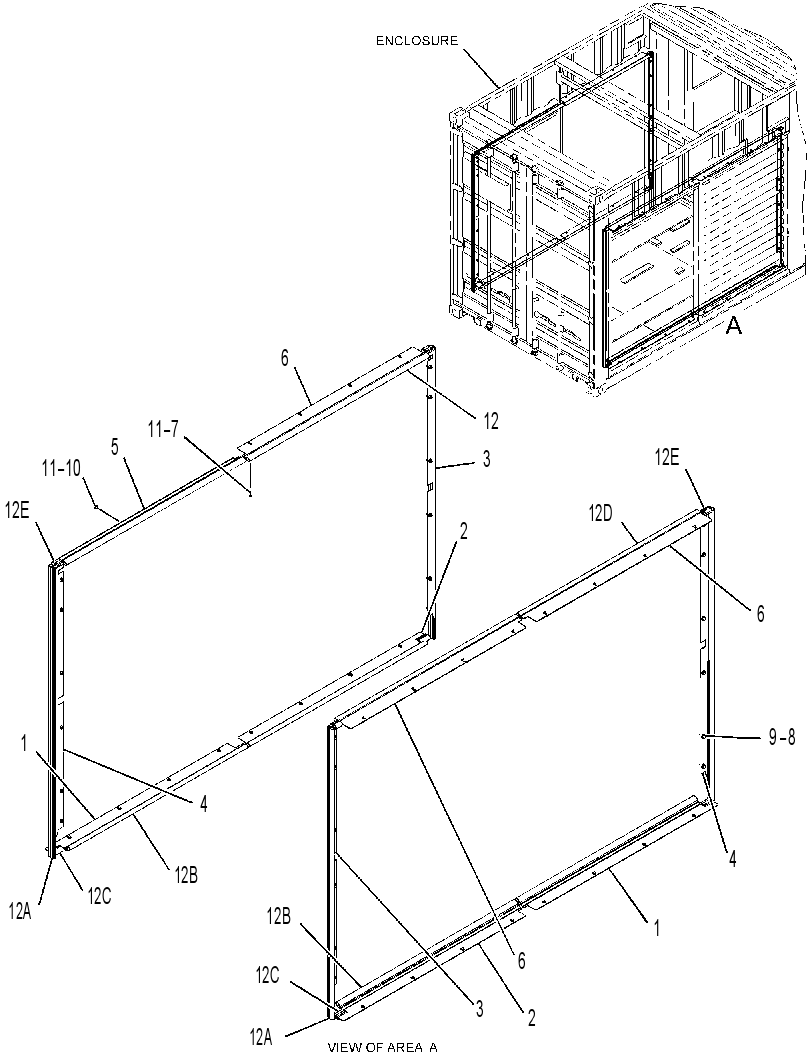 BAFFLE GP 4371484 CAT