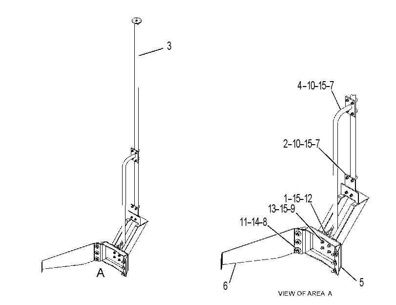 KIT-ANTENNA MOUNTING 4383242 CAT