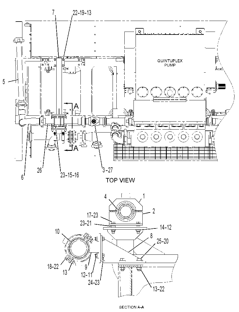 LINES GP-DISCHARGE 3864022 CAT