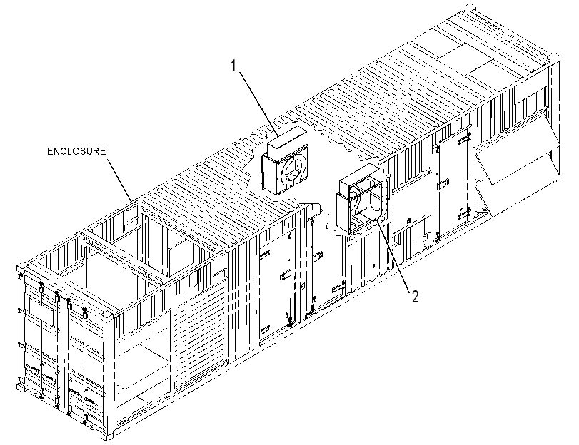 DUCT GP-ENCLOSURE 4518812 CAT