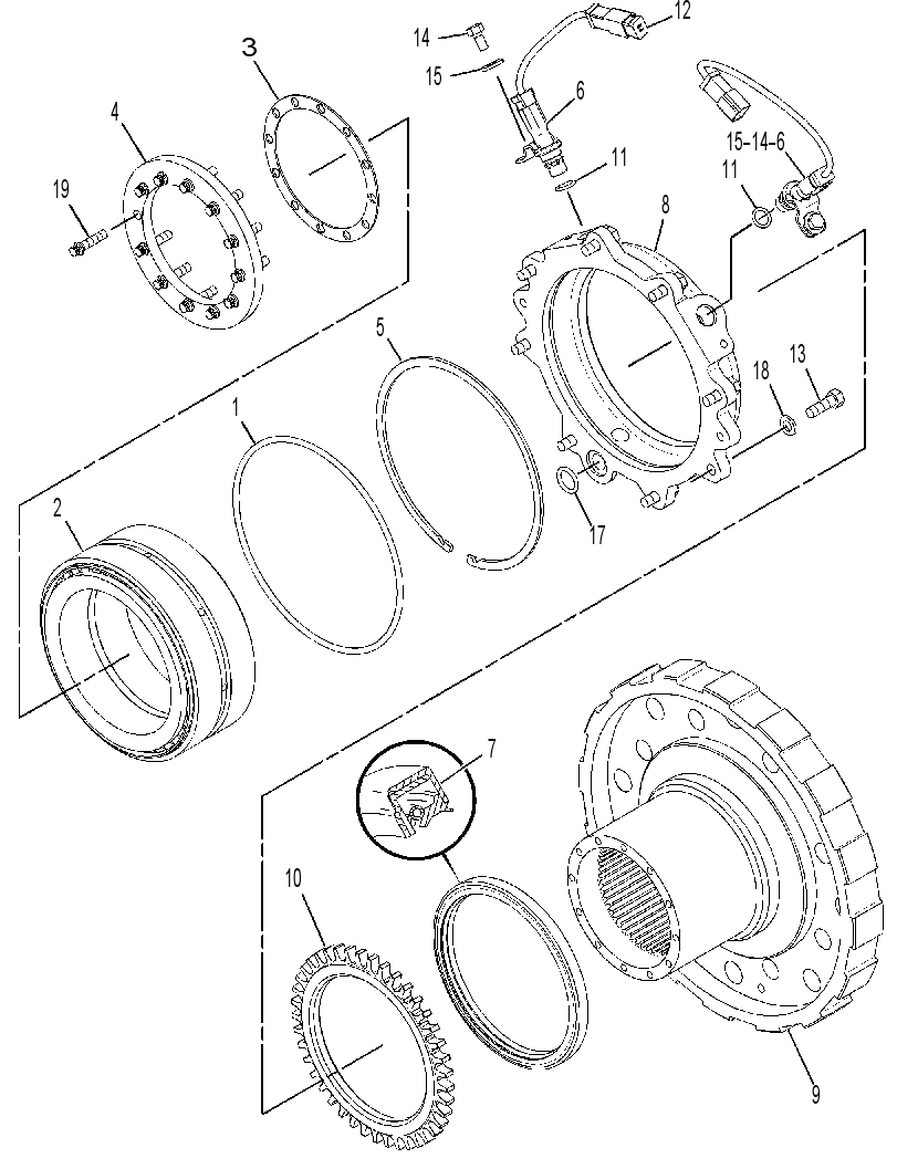 COUPLING GP-TRANSMISSION 3888738 CAT