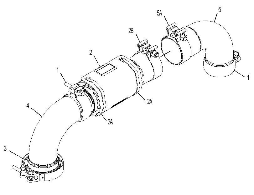 EXHAUST GP-FLEXIBLE 4214704 CAT
