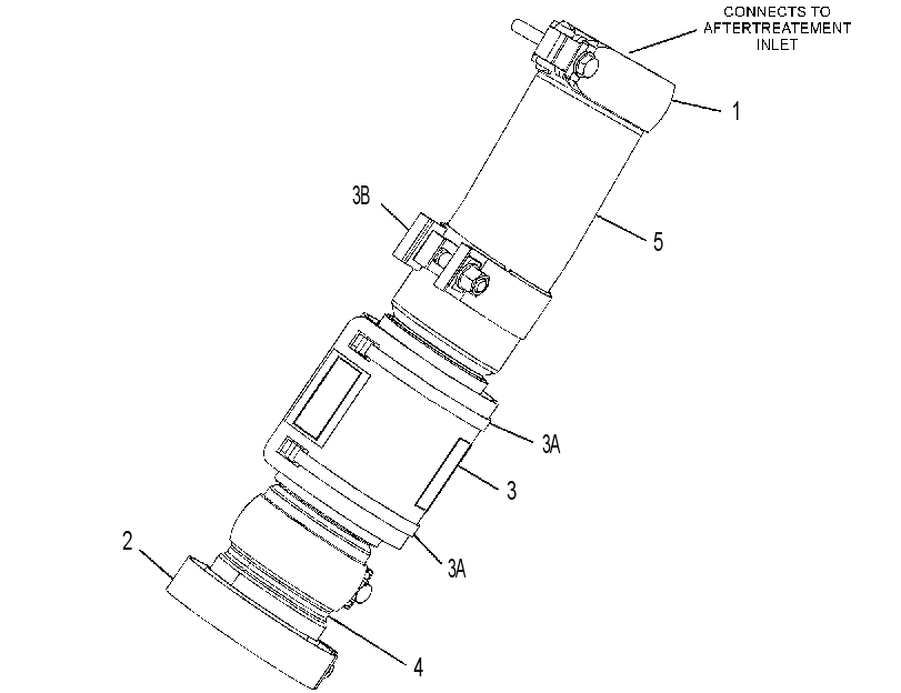 EXHAUST GP-FLEXIBLE 3947005 CAT