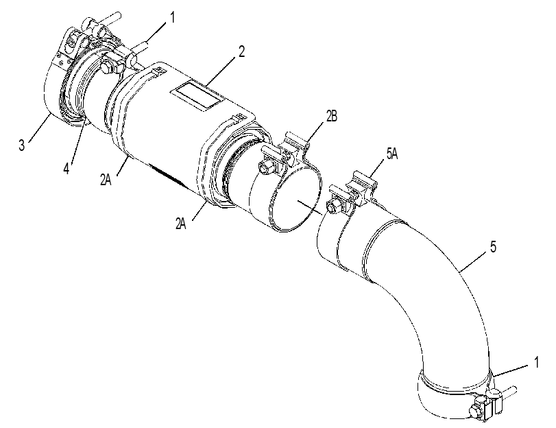 EXHAUST GP-FLEXIBLE 3815364 CAT