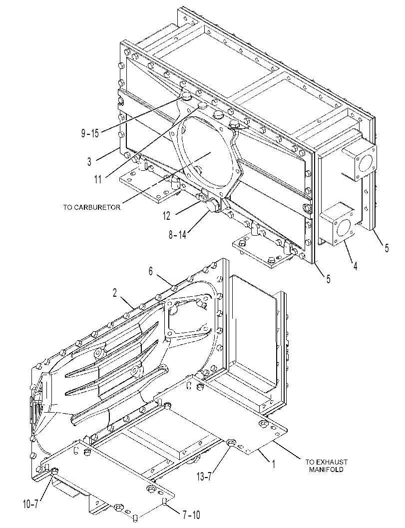 AFTERCOOLER GP-TREATED WATER 2916592 CAT