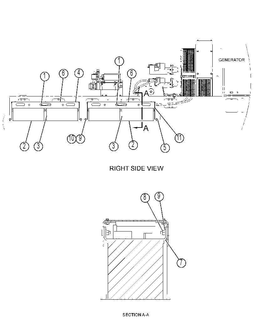 BATTERY & MOUNTING GP 4374024 CAT