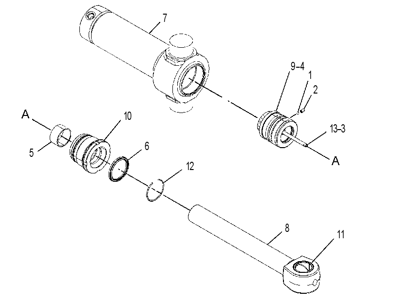 CYLINDER GP-SWING 4203698 CAT