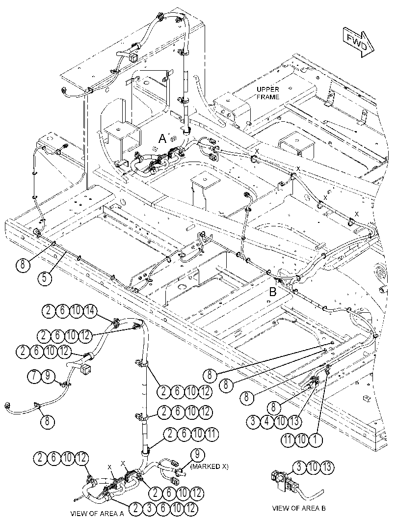 Проводка CEM 3778177 CAT