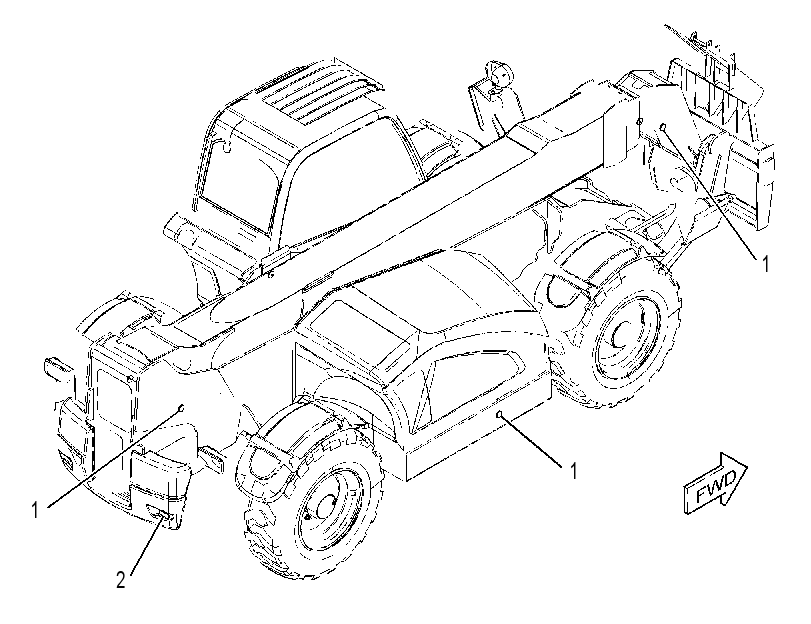 REFLECTOR GP 4239656 CAT