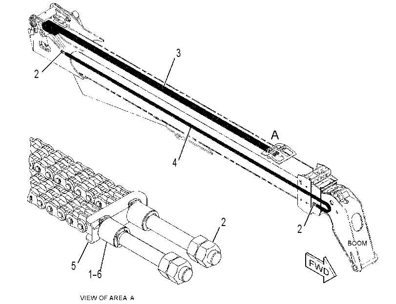 CHAIN GP-BOOM 4391697 CAT