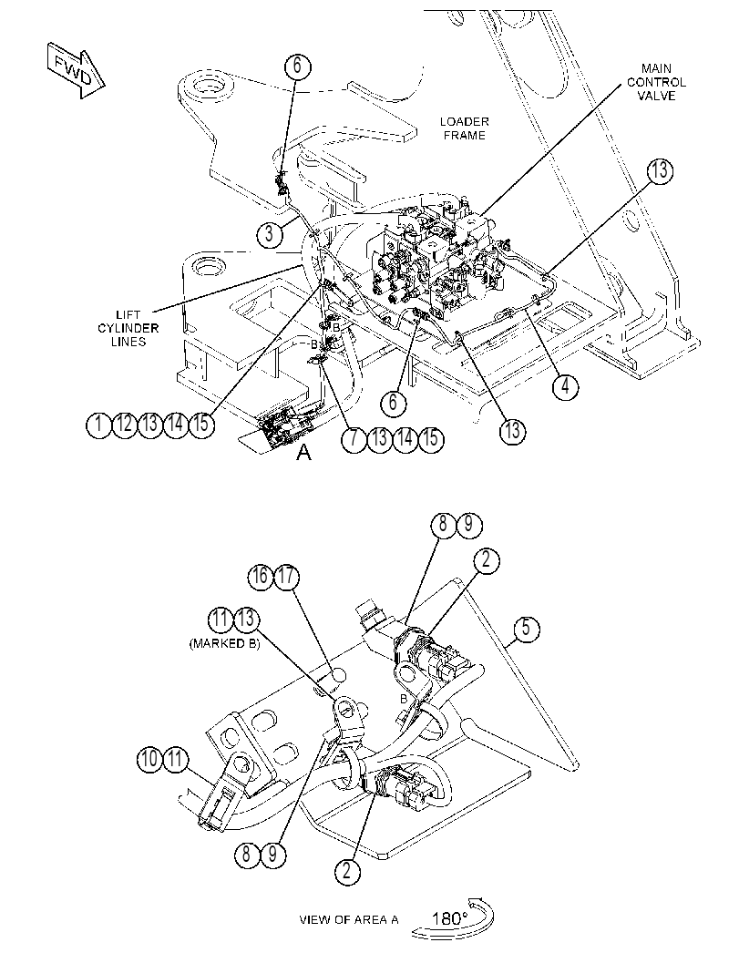 WIRING GP-PAYLOAD CONTROL 4402317 CAT