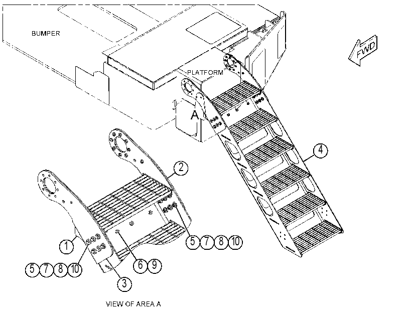 STAIRWAY GP 3888704 CAT