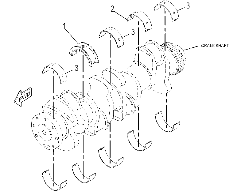 KIT-BEARING 1969516 CAT