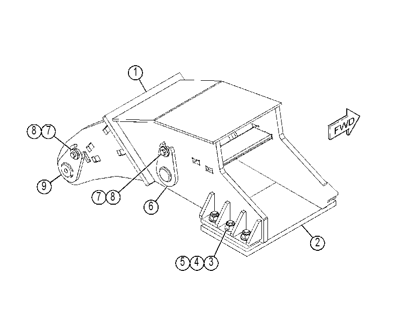 ADAPTER GP-WORK TOOL 4558585 CAT