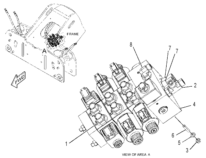 VALVE GP-STABILIZER CONTROL 4507426 CAT