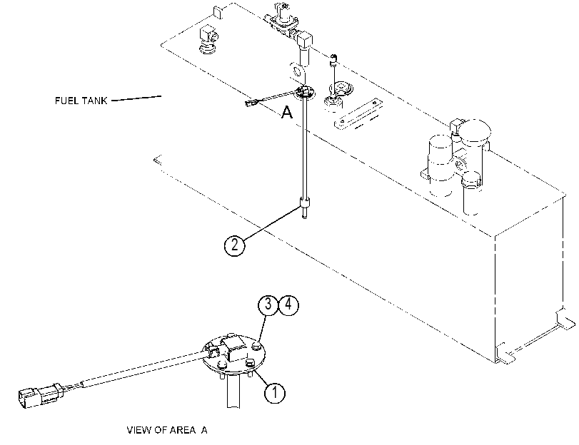 SENDER GP-FUEL LEVEL 4325016 CAT