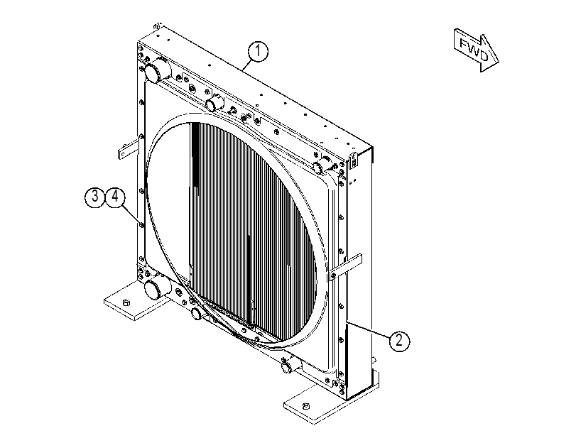 MODULE GP-COOLING 3893072 CAT