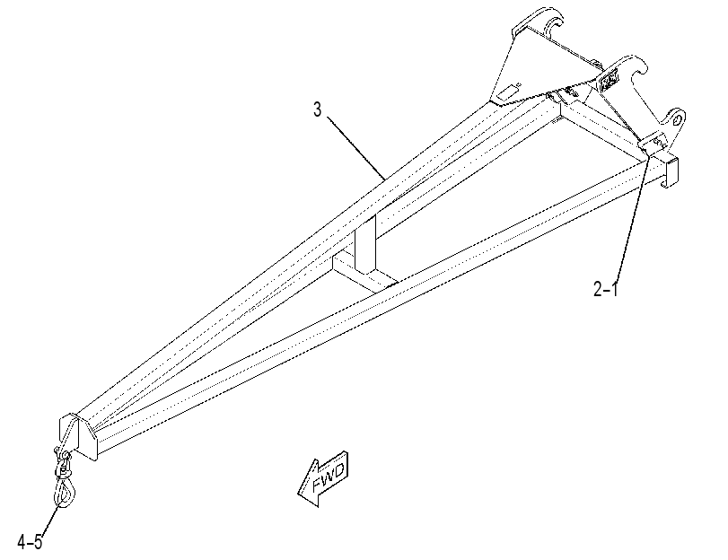 BOOM GP-TRUSS 4560473 CAT
