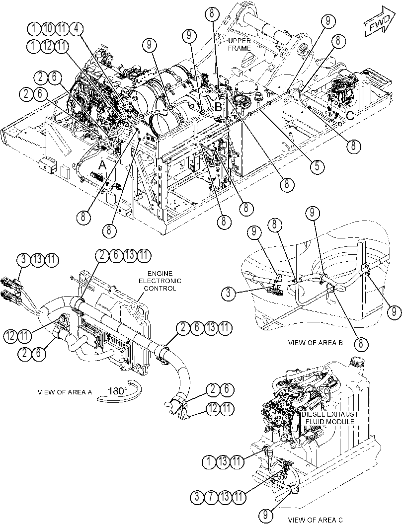 Проводка CEM 4609501 CAT