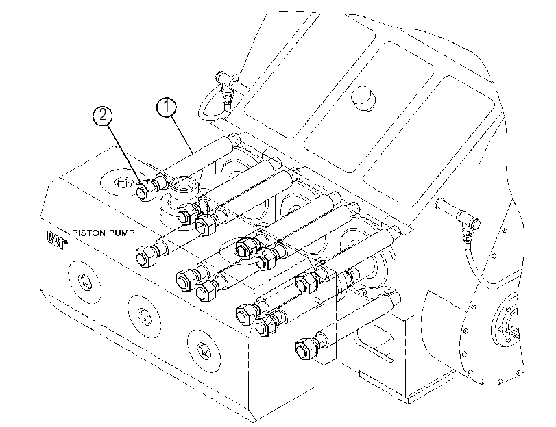 CONNECTION GP-PUMP 4350157 CAT