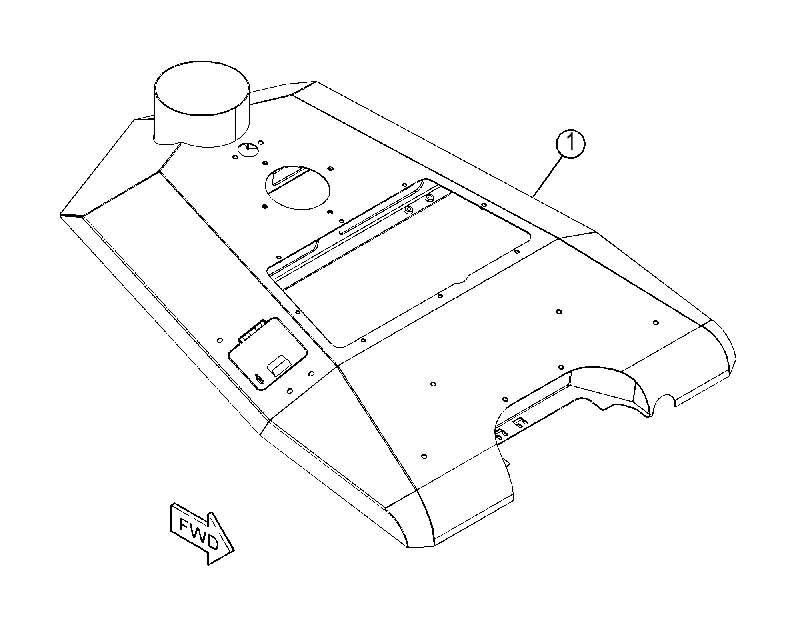 HOOD AS 4430987 CAT