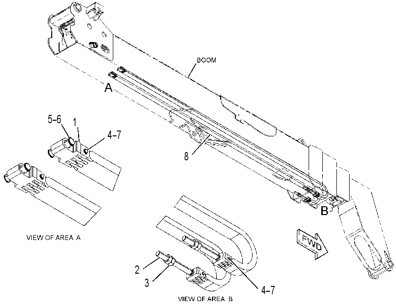 CHAIN GP-BOOM 4392638 CAT
