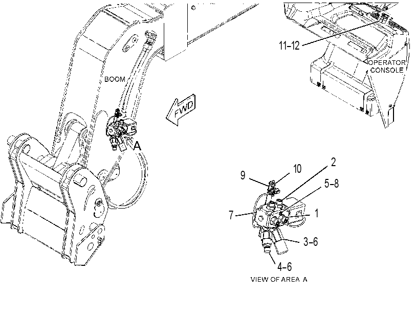 VALVE & MTG GP-DIVERTER 3353881 CAT