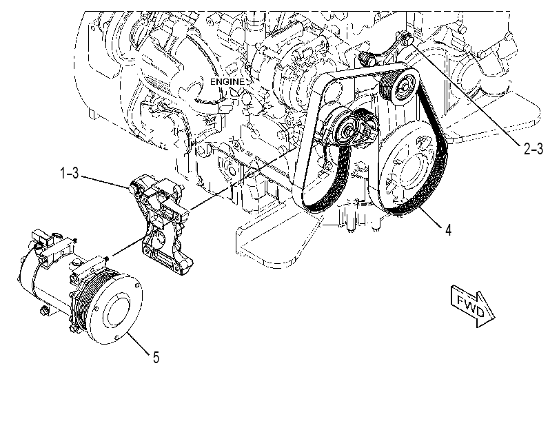 BELT TIGHTENER GP 4494303 CAT