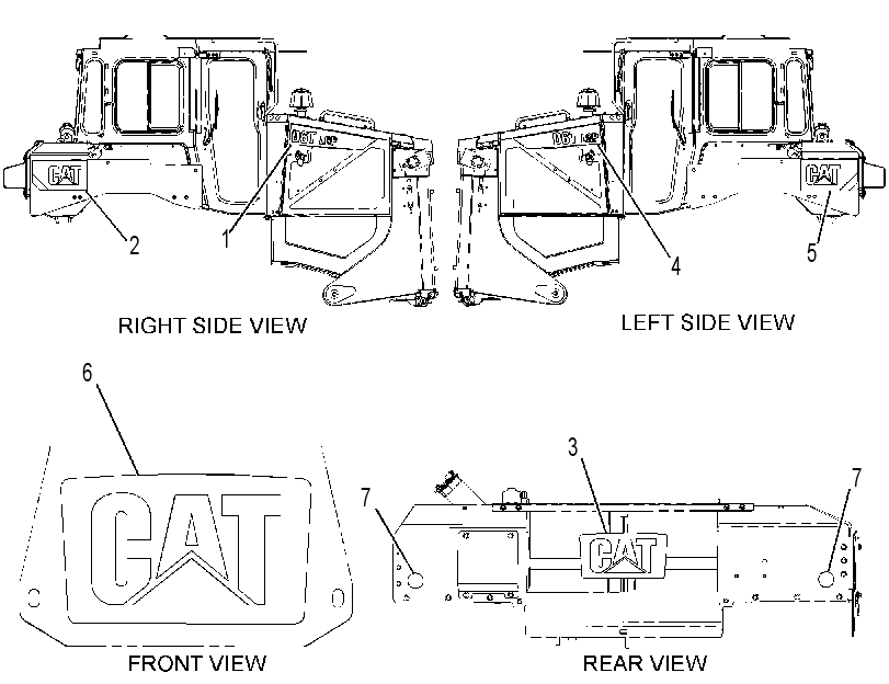 Плёнка 4309636 CAT