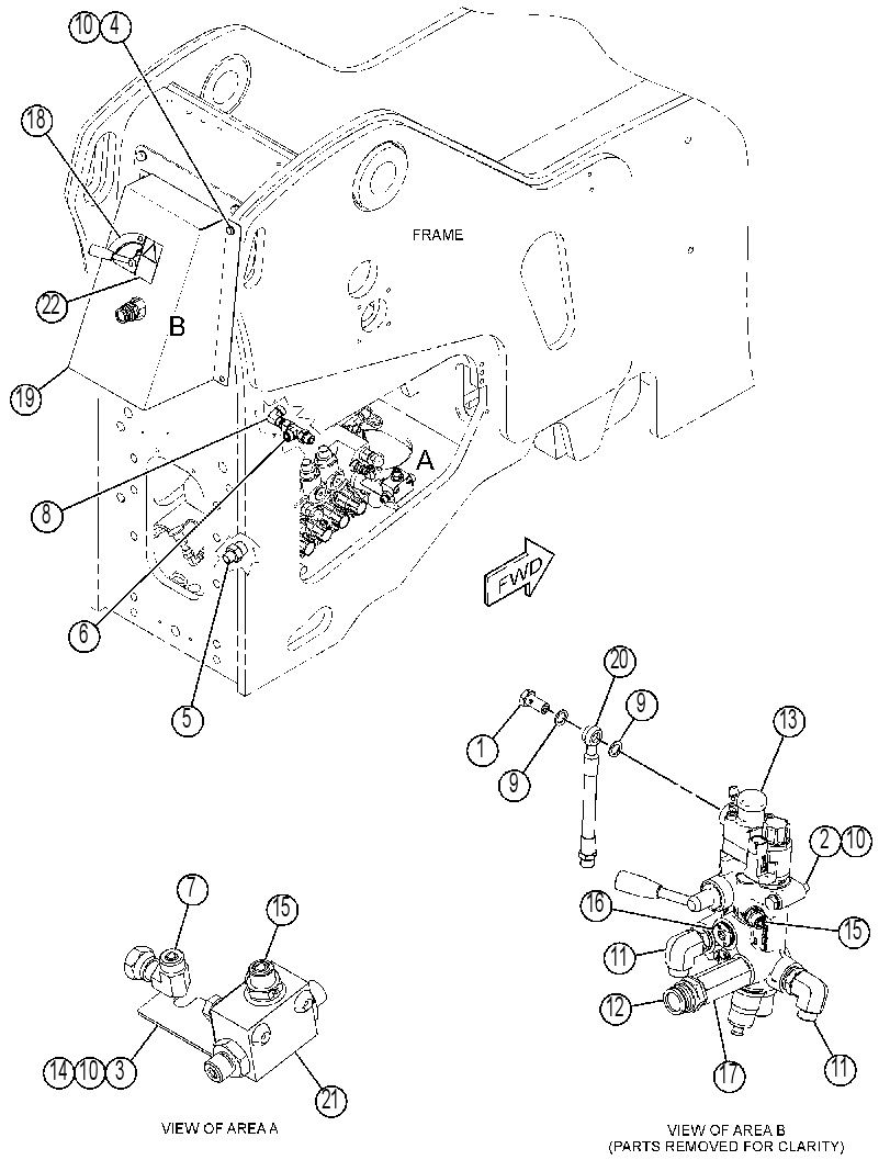 VALVE & MTG GP-BRAKE 4394921 CAT