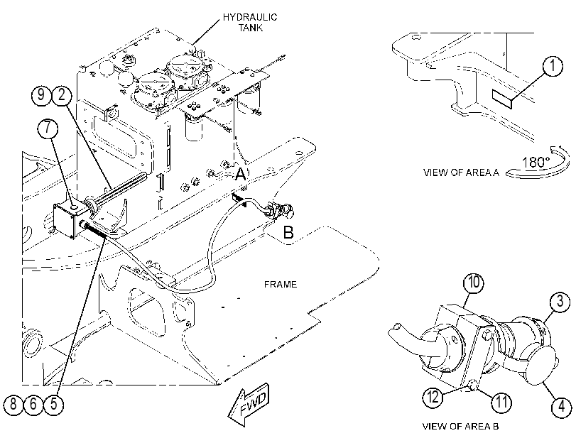HEATER GP-HYDRAULIC OIL 4364770 CAT