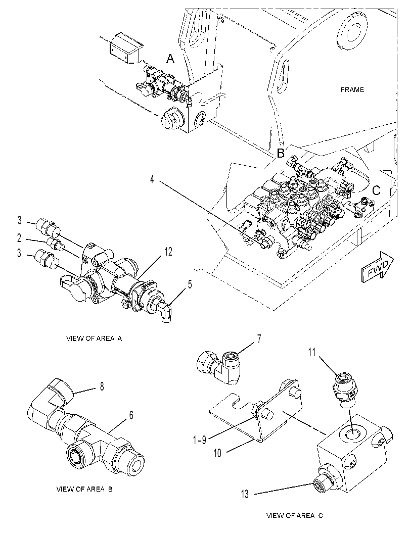 VALVE & MTG GP-BRAKE 4394916 CAT