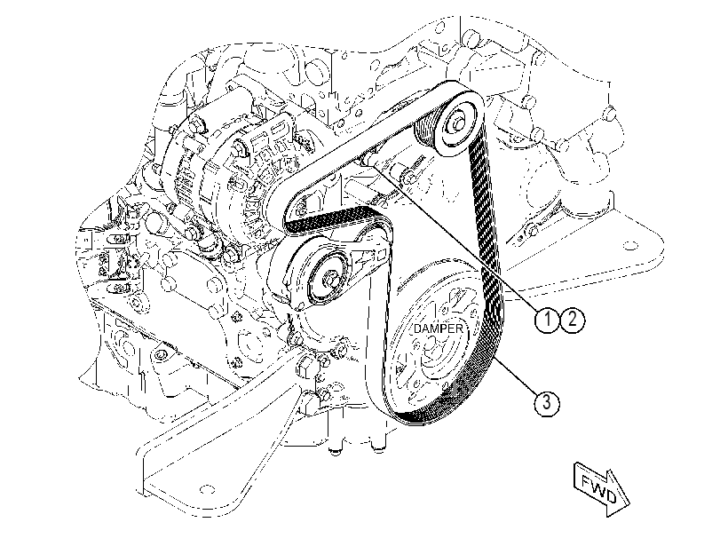 BELT TIGHTENER GP 4500805 CAT