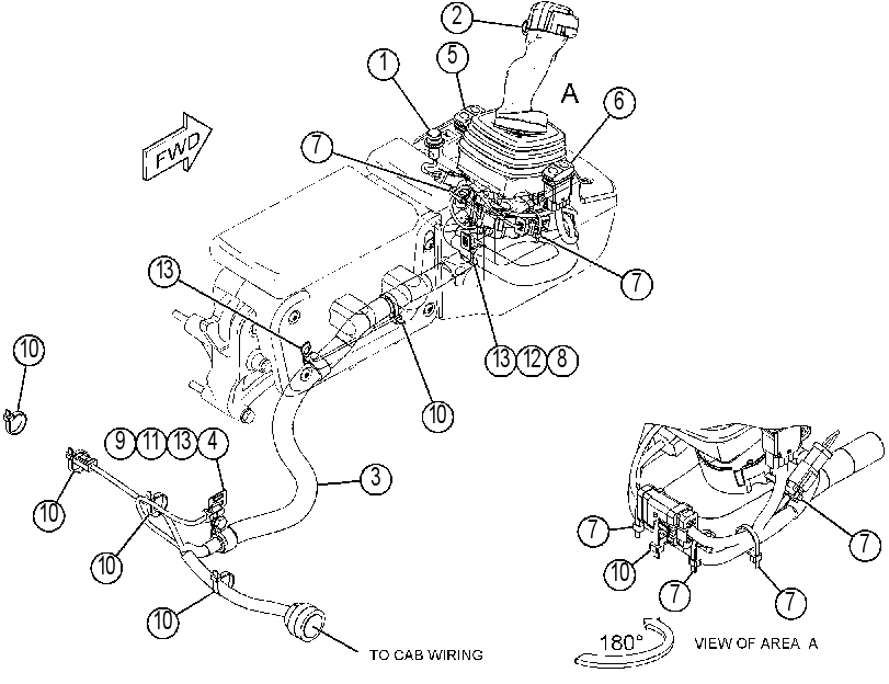 WIRING GP-ELECTROHYDRAULIC 4521649 CAT
