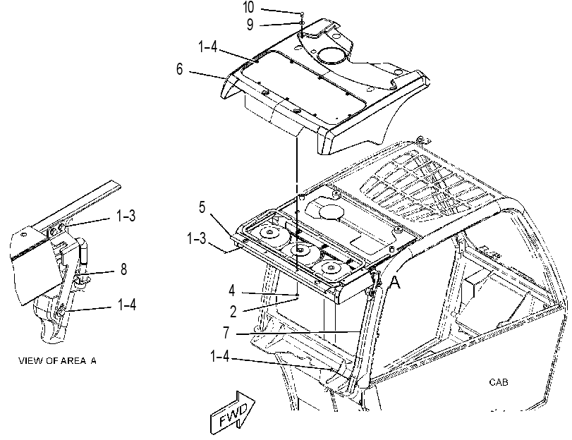 MOUNTING GP-AIR CONDITIONER 3979238 CAT