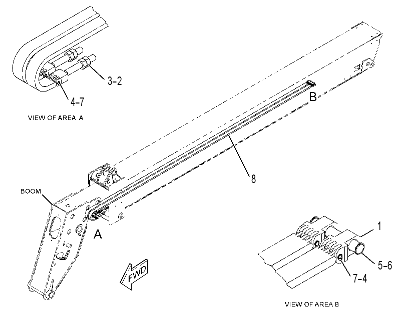 CHAIN GP-BOOM 4392641 CAT